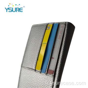 Ysure Custom Design Slim Travel Wallet Passeport Passeport